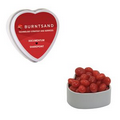 Heart Tin Filled w/ Cinnamon Red Hots